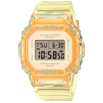 CASIO BABY-G - SUMMER JELLY SERIE - YELLOW-BGD-565SJ-9ER