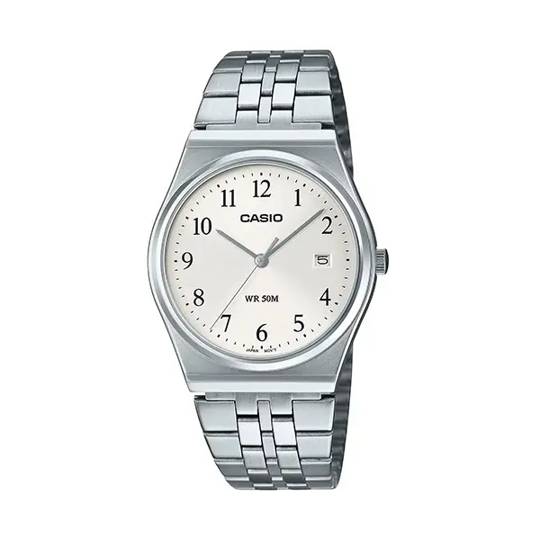 CASIO COLLECTION Mod. DATE - SILVER-MTP-B145D-7BVEF