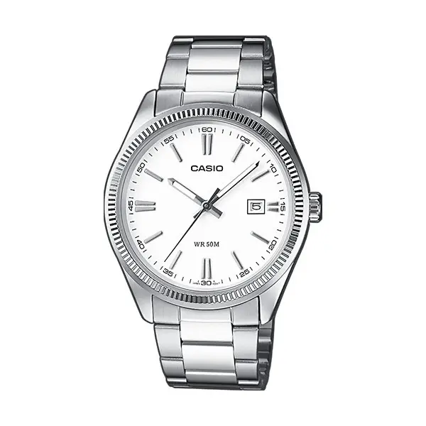 CASIO COLLECTION Mod. DATE - WHITE-MTP-1302PD-7A1VEF