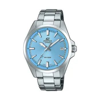 CASIO EDIFICE Mod. CLASSIC DATE - LIGHT BLUE-EFV-100D-2BVUEF