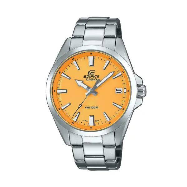 CASIO EDIFICE Mod. CLASSIC DATE - ORANGE-EFV-100D-9AVUEF