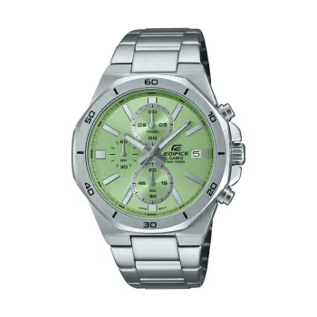 CASIO EDIFICE Mod. OCTAGONAL CHRONOGRAPH - GREEN-EFV-640D-3AVUEF