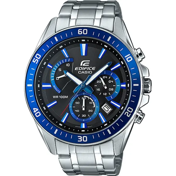 CASIO EDIFICE Mod. RETROGRADE CHRONOGRAPH XL - BLUE RACING-EFR-552D-1A2VUEF