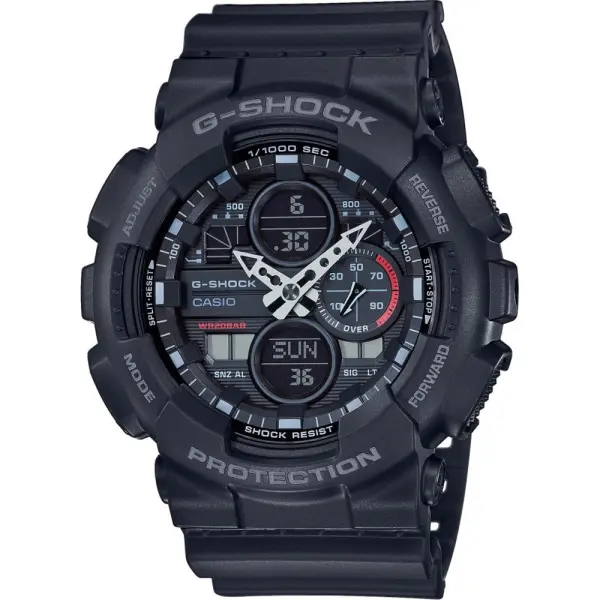 CASIO G-SHOCK MIDNIGHT SERIE-GA-140-1A1ER