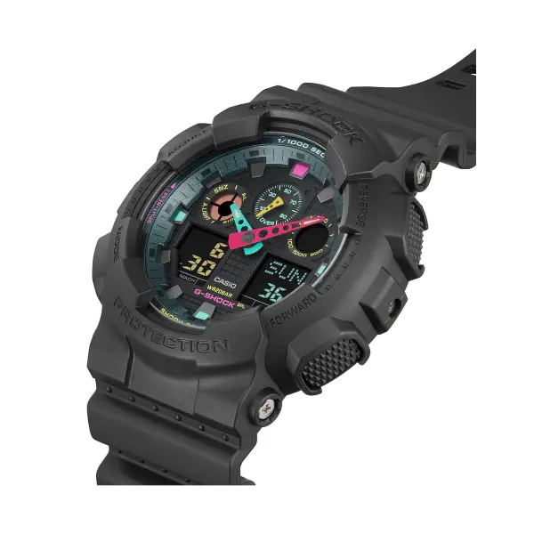 CASIO G SHOCK Mod. FULL BLACK GA 100MF 1AER finewatch eu 2