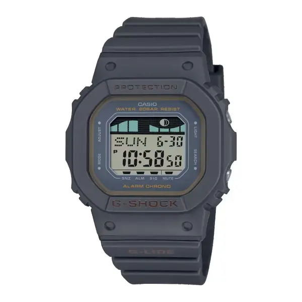 CASIO G-SHOCK Mod. G-LIDE Black - SURF TIDE GRAPHS ***SPECIAL PRICE***-GLX-S5600-1ER