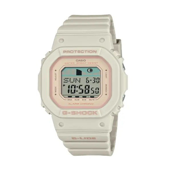 CASIO G-SHOCK Mod. G-LIDE White - SURF TIDE GRAPHS-GLX-S5600-7ER