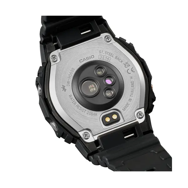 CASIO G SHOCK Mod. G SQUAD THE ORIGIN Black Metal Huretane bezel DW H5600MB 1ER finewatch eu 4