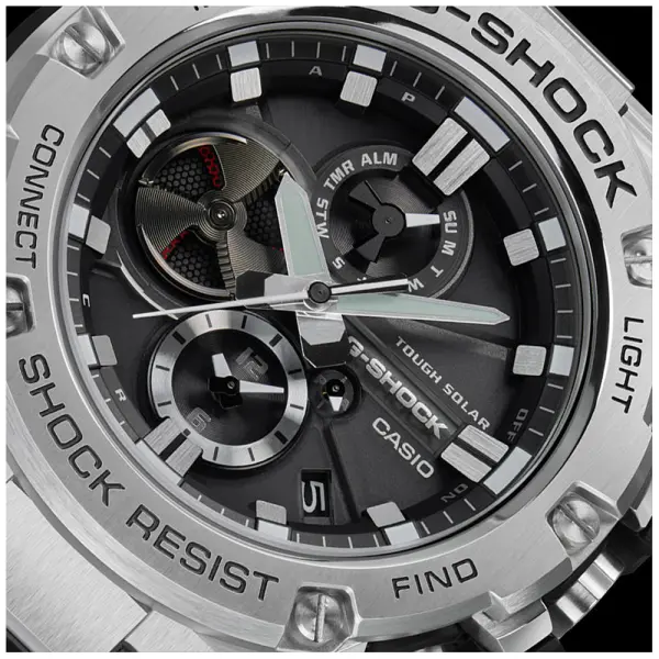 CASIO G SHOCK Mod. G STEEL Bluetooth GST B100 1AER finewatch eu 2