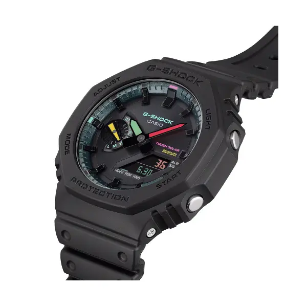 CASIO G SHOCK Mod. NEW OAK MATTE FLUO SERIE GA B2100MF 1AER finewatch eu 2