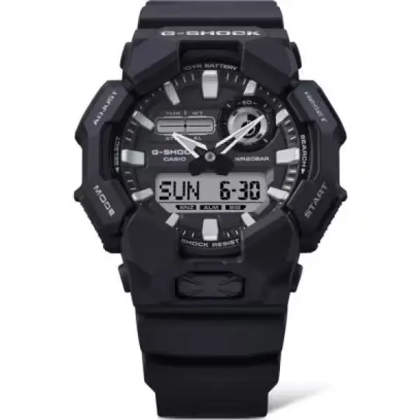 CASIO G SHOCK Mod. NEW RUGGED BASIC Digital 10 Year Battery GA 010 1AER finewatch eu 4