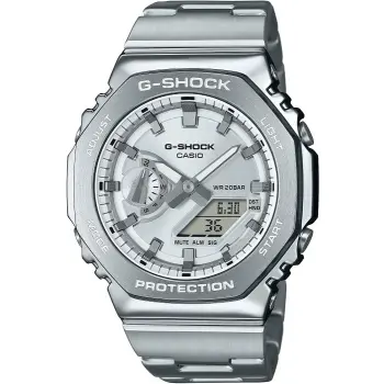 CASIO G-SHOCK Mod. OAK G-STEEL CLASSIC SILVER-GM-2110D-7AER