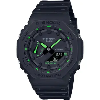 CASIO G-SHOCK Mod. OAK - Neon Green Index-GA-2100-1A3ER