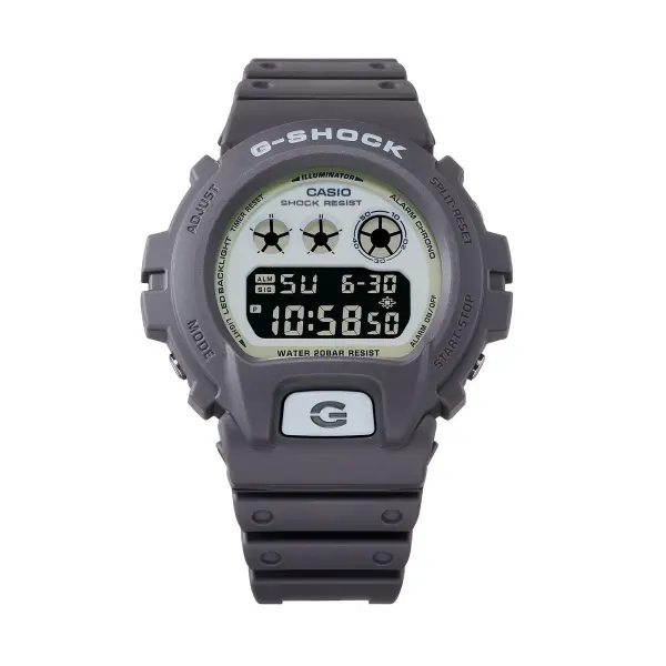 CASIO G SHOCK Mod. OVERSIZE HIDDEN GLOW SERIE DW 6900HD 8ER finewatch eu 2