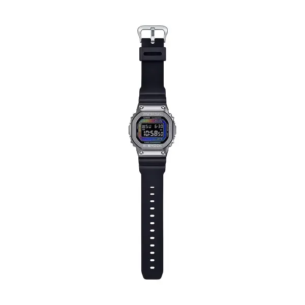 CASIO G SHOCK Mod. THE ORIGIN METAL COVERED RAINBOW BRICK WALL SERIE GM 5600RW 1ER finewatch eu 1