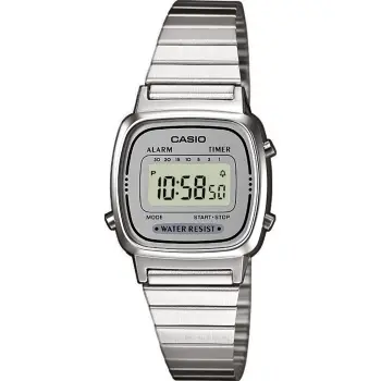 CASIO VINTAGE Mod. ICONIC MINI STEEL LIGHT GREY-LA670WEA-7EF