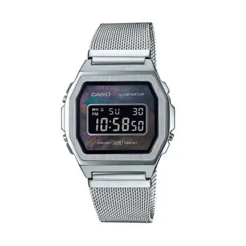 CASIO VINTAGE PREMIUM COLLECTION Silver Mesh