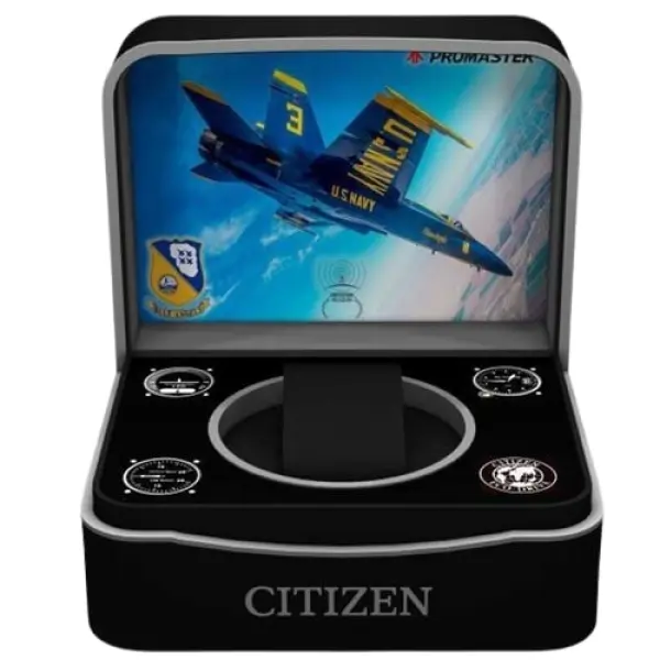 CITIZEN Mod. RADIOCONTROLLED BLUE ANGELS JY8078 52L finewatch eu 3