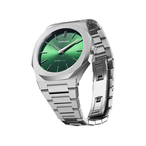 D1 MILANO Mod. ULTRA THIN PETITE MOSS D1 UTBL11 finewatch eu 3