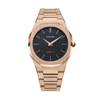 D1 MILANO Mod. ULTRA THIN ROSE GOLD - RE-STYLE EDITION-D1-UTBJ16