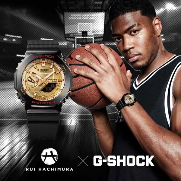 G SHOCK Mod. OAK TOUGH SOLAR Bluetooth RUI HACHIMURA Limited Edition Special pack. GBM 2100RH 1AER finewatch eu 1