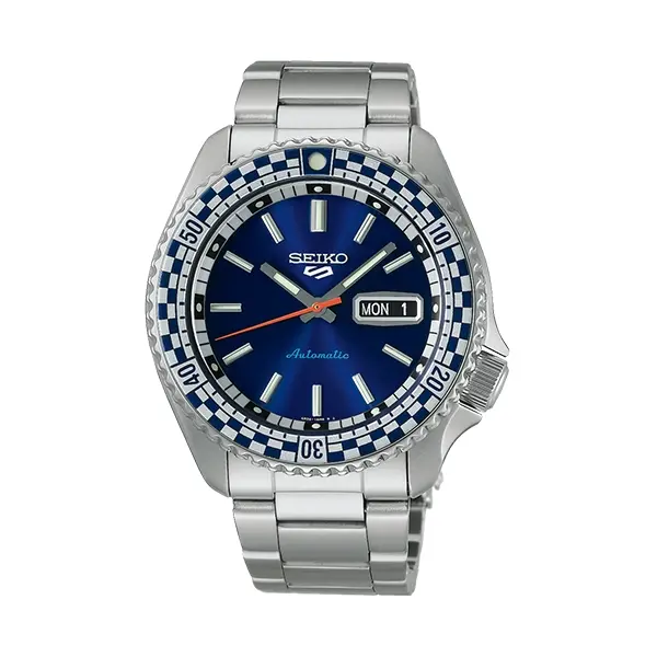 SEIKO 5 Mod. CHECKER FLAG AUTOMATIC LIMITED EDITION-SRPK65K1