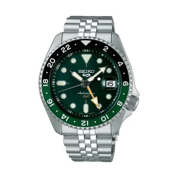 SEIKO 5 Mod. SPORTS AUTOMATIC GMT - FOREST GREEN-SSK035K1