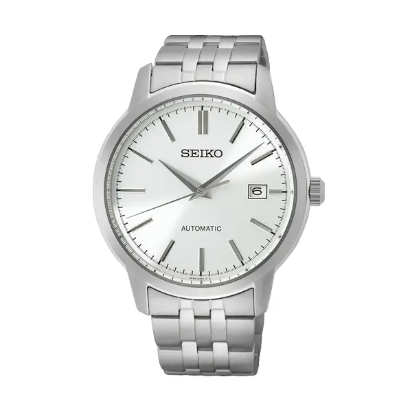 SEIKO Mod. CLASSIC DATE AUTOMATIC SILVER SRPH85K1 finewatch eu 1