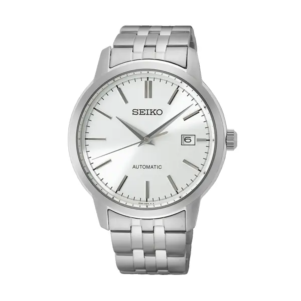 SEIKO Mod. CLASSIC DATE AUTOMATIC SILVER SRPH85K1 finewatch eu 2