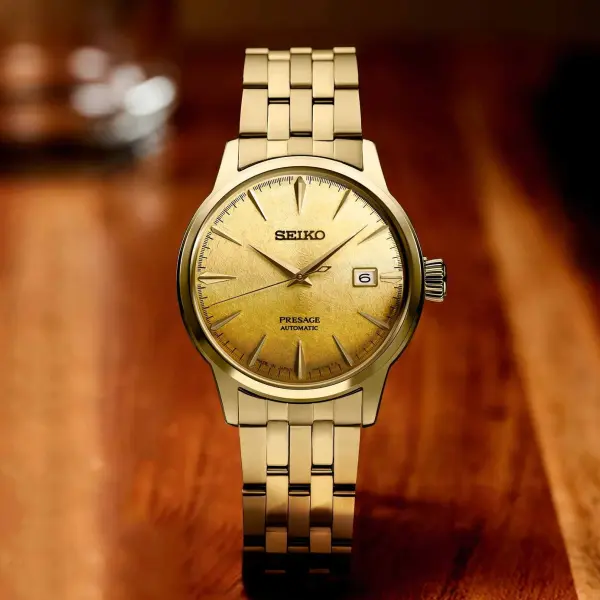 SEIKO PRESAGE Mod. COCKTAIL AUTOMATIC BEER SRPK46J1 finewatch eu 3