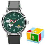 TIMEX Mod. PEANUTS COLLECTION - THE WATERBURY - Snoopy Woodstock Ice Skating - Special Pack-TW2V60200