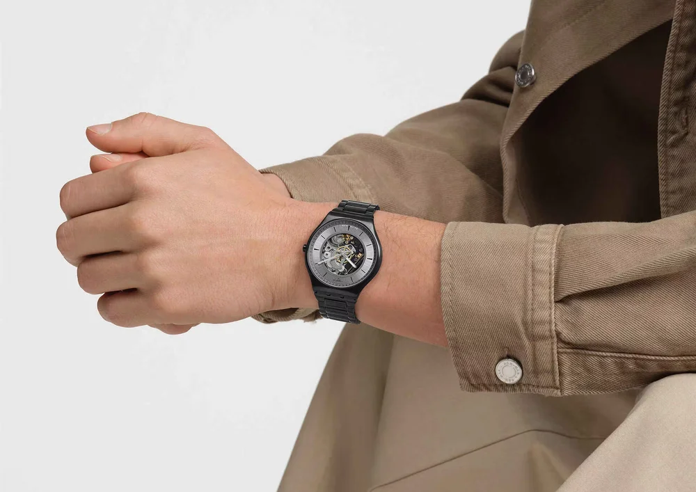 Orologio Swatch Uomo Modello Train the Hands